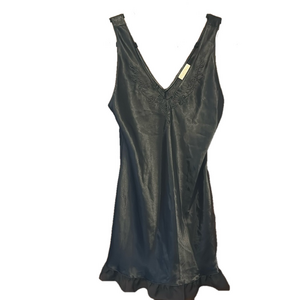 Inner Most Silky Satin Double V-Neck Lingerie